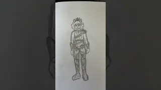 I redrew my dnd character Circes! #roadtoathousandsubs #mychannel #subscribe #shorts #fyp