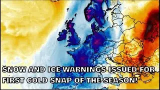 Snow and Ice Warnings Issued for First Cold Snap of the Season! 17th November 2025