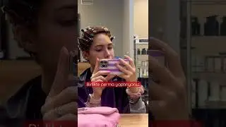 Saçıma perma yaptırdım!!