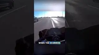 Scariest Wobble on a Motorcycle