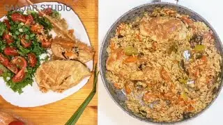 TURKCHA OSH TAYYORLASH USULI - НЕВЕРОЯТНО ВКУСНО, ПРОСТОЙ РЕЦЕПТ КУРИЦЫ, Основное блюдо