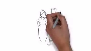 рисование толпы
