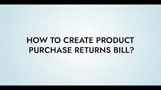 How to Add Purchase Return in Khata Billing | KhataBilling.com