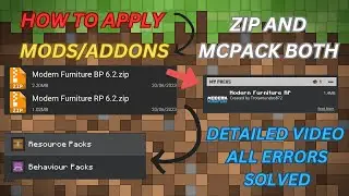 [HOW TO PUT MODS /  ADDONS IN MINECRAFT PE  / MCPE ] 1.19 and 1.20 | TRONIX GAMING