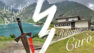 Rifugio Curò - Lago del Barbellino e la Spada nella roccia #Escursione #drone