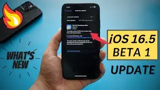 iOS 16.5 Beta 1 Update on iPhone XR !