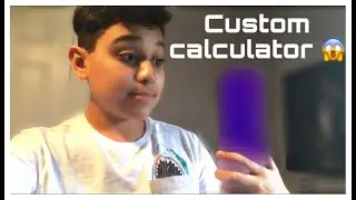 Diy custom calculator.