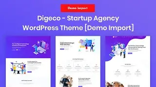 Digeco - Startup Agency WordPress Theme [Demo Import]