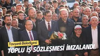 Toplu İş Sözleşmesi imzalandı.