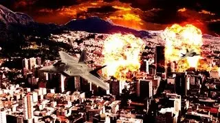 Tutorial Photoshop - Fotomontaje aviones atacando una ciudad
