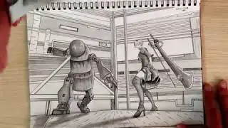 My sketchbook for Spring - 2018
