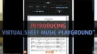 Introducing Playground - The new Virtual Sheet Music tool for all musicians
