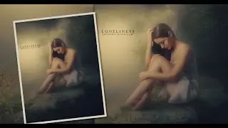 Loneliness Photoshop Manipulation Tutorial