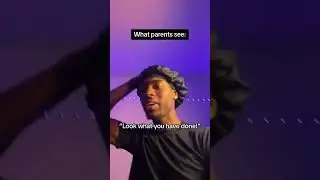 What kids see vs parents 😂