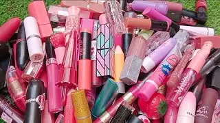 MATTE LIPSTICKS GLITTER BROWN RED PURPLE PINK MATTE LIPSTICKS