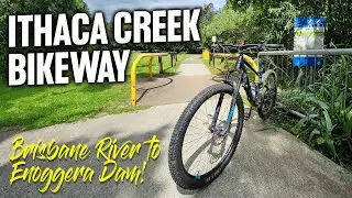 Ithaca Creek Bikeway // This route had strange stuff!!