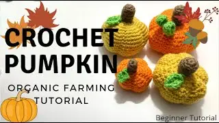 Organic Farming With Yarn? Crochet Pumpkin Tutorial