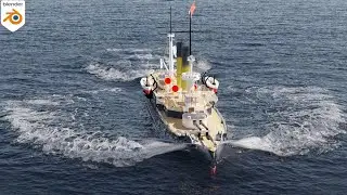 Blender Animation || Shipwake | Flip Fluids addon | Ocean Modifier
