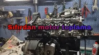 Motor toplama öğretici video Detaylı anlatım Renault motorları Part 1
