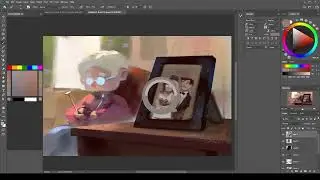 Frozen in time - daily sketch timelapse
