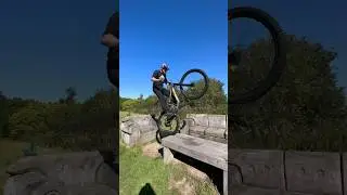 Taking the mountain bike to the playpark… #bike #scotland