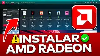 Como Instalar DRIVERS AMD RADEON Correctamente ✅ Actualizar AMD  Radeon Software en 2024