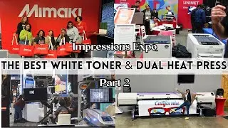 The Best White Toner Printer! Full Review of iColor 560 & 650 | New Stahl's Dual Heat Press!