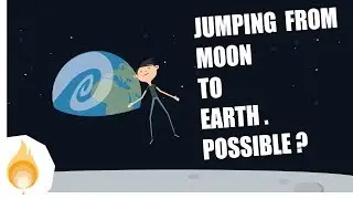 Jump From Moon to Earth is it possible ?