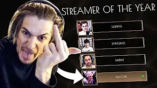 xQc Votes for the Streamer Awards! (Streamer of the Year 2021)