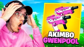 Je DÉCOUVRE les AKIMBO de GWENPOOL MYTHIQUE sur FORTNITE... Voici le résultat