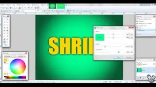 Paint.Net: Как сделать красивую надпись??!!