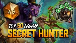 Secret Hunter to Top 50 Legend | Kobolds & Catacombs | Hearthstone | Dekkster
