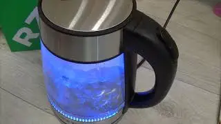 Распаковка Электрочайник RZTK KS 2217 Led с ROZETKA