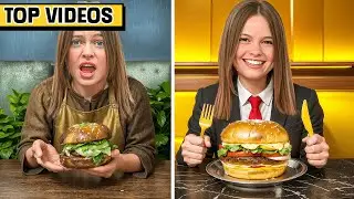Crazy Food Challenges in 48 Hours! 🍔🥤 | Jordan Matter