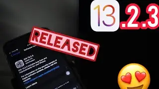 Uptade your iphone into ios 13.2.3! RELEASED!!!