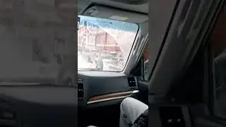 выкручиваем среди фур на подъёме
