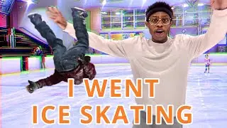 I WENT ICE SKATING | VLOG |
