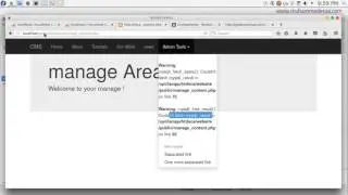 9   PHP & MySQL CMS manage navigation bar bootstrap