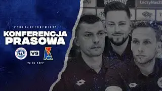 KONFERENCJA | Grzegorz Mokry, Mateusz Mazur i Bartłomiej Babiarz przed meczem z Motorem