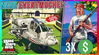 New EVENT WEEK in GTA Online! 50% off Hunter, Independence Day Event & more! | GTA 5 News German