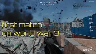 First match of WW3