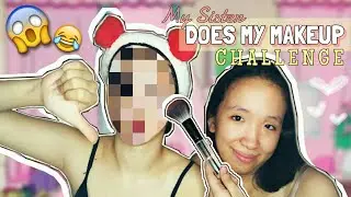 MY SISTER DOES MY MAKEUP CHALLENGE | Nagalit si MAMA!!! (Philippines)