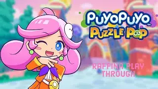 Puyo puyo puzzle pop Raffina play though!
