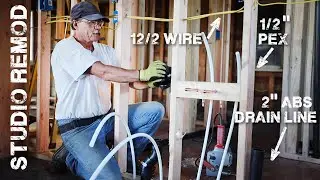 Studio Remod pt. 1 - Tear out, Framing, Electrical, Plumbing, Insulation