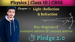 Light Reflection | ray digram of concave | Class 10 Physics | Lecture 3| NCERT Physics | Pledge 2.0