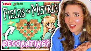 How MUCH Can We Decorate in Fields of Mistria Early Access? 💖