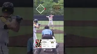 Mizzou Commit, Camden Lohman, 2025,  91mph dominating fastball #baseball