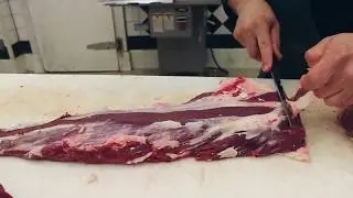 Butchering a Beef Long Loin - Part 2 of 3