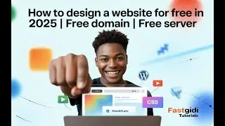 How to Design a website for free in 2025 | Free Domain | Free Server
