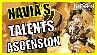 Navia's Talents Ascension Materials Farm Guide - Genshin Impact